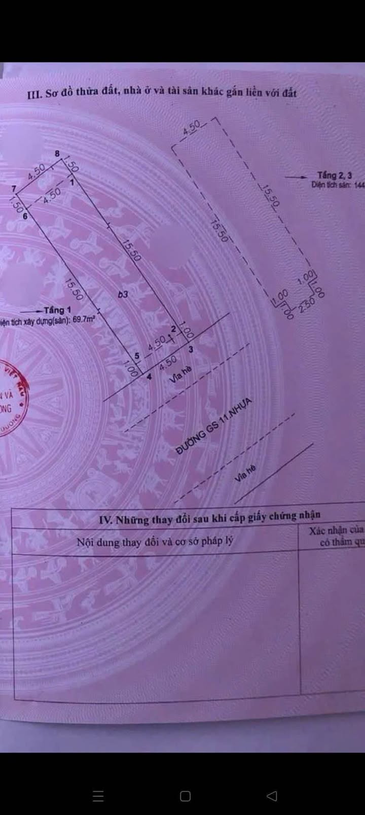 Nhà phố 1 trệt 2 lầu Dĩ An 81m² giá 8 tỷ - Phù hợp cho gia đình và văn phòng