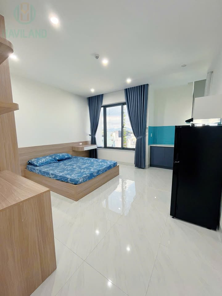 Studio Hàn Mặc Tử, Hải Châu 30m² giá 5.5 triệu - Full nội thất, yên tĩnh!