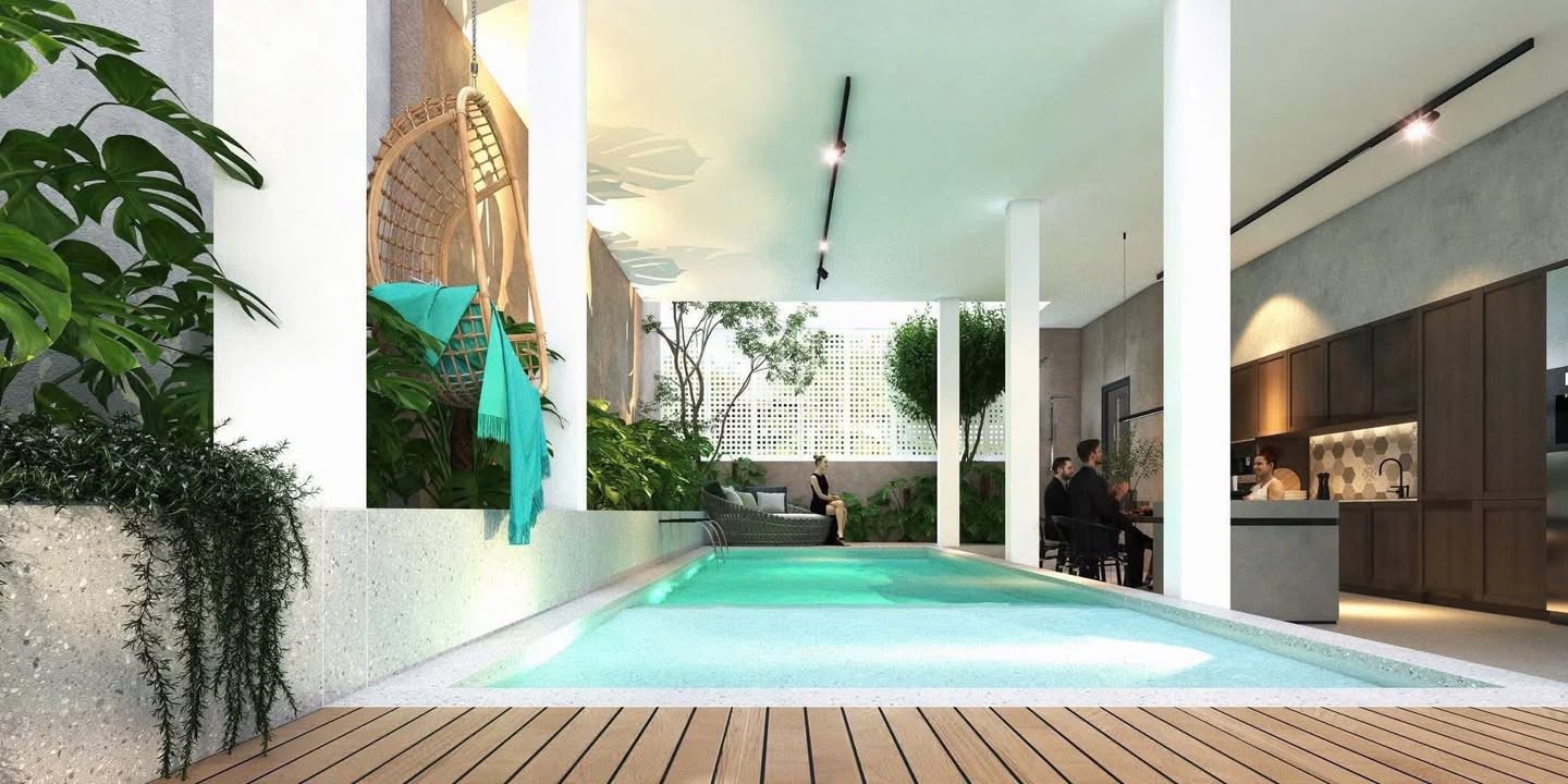 Cho thuê Villa Kiệt Ô Tô Khu An Thượng Đà Nẵng 128m² - Hồ Bơi Sang Chảnh