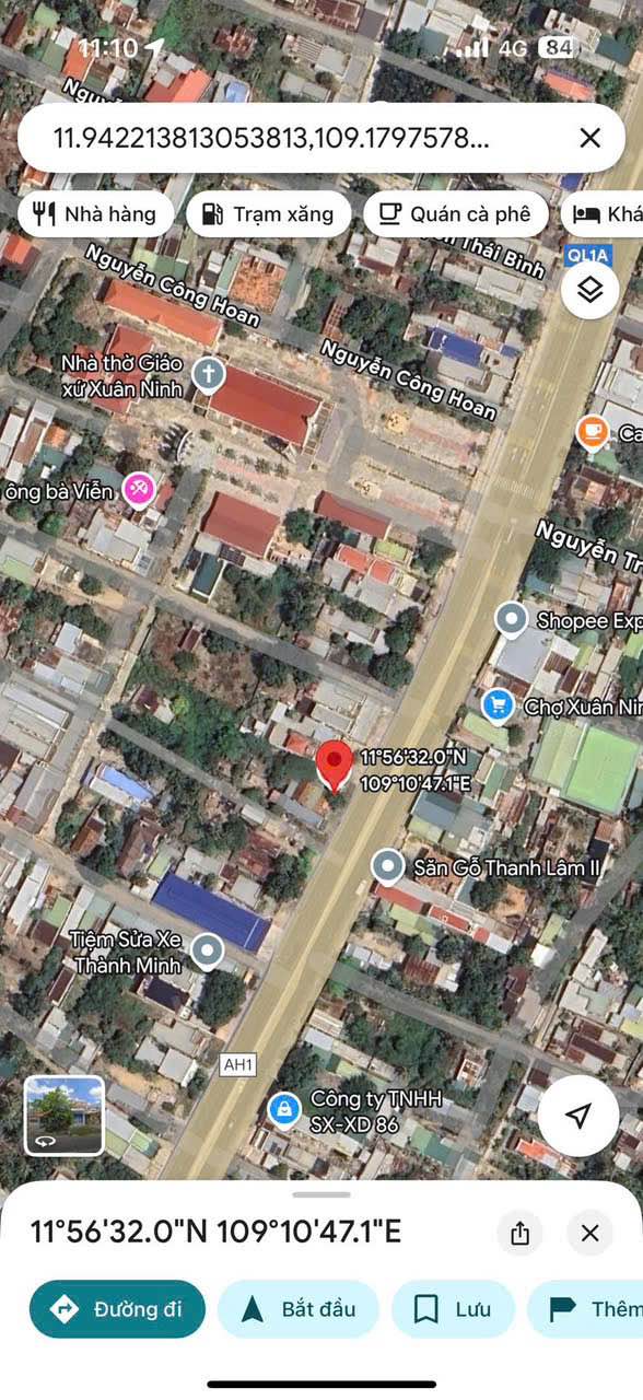 Đất mặt tiền Hùng Vương Cam Phúc 585m² giá 9.75 tỷ - Đầu tư sinh lời cao!