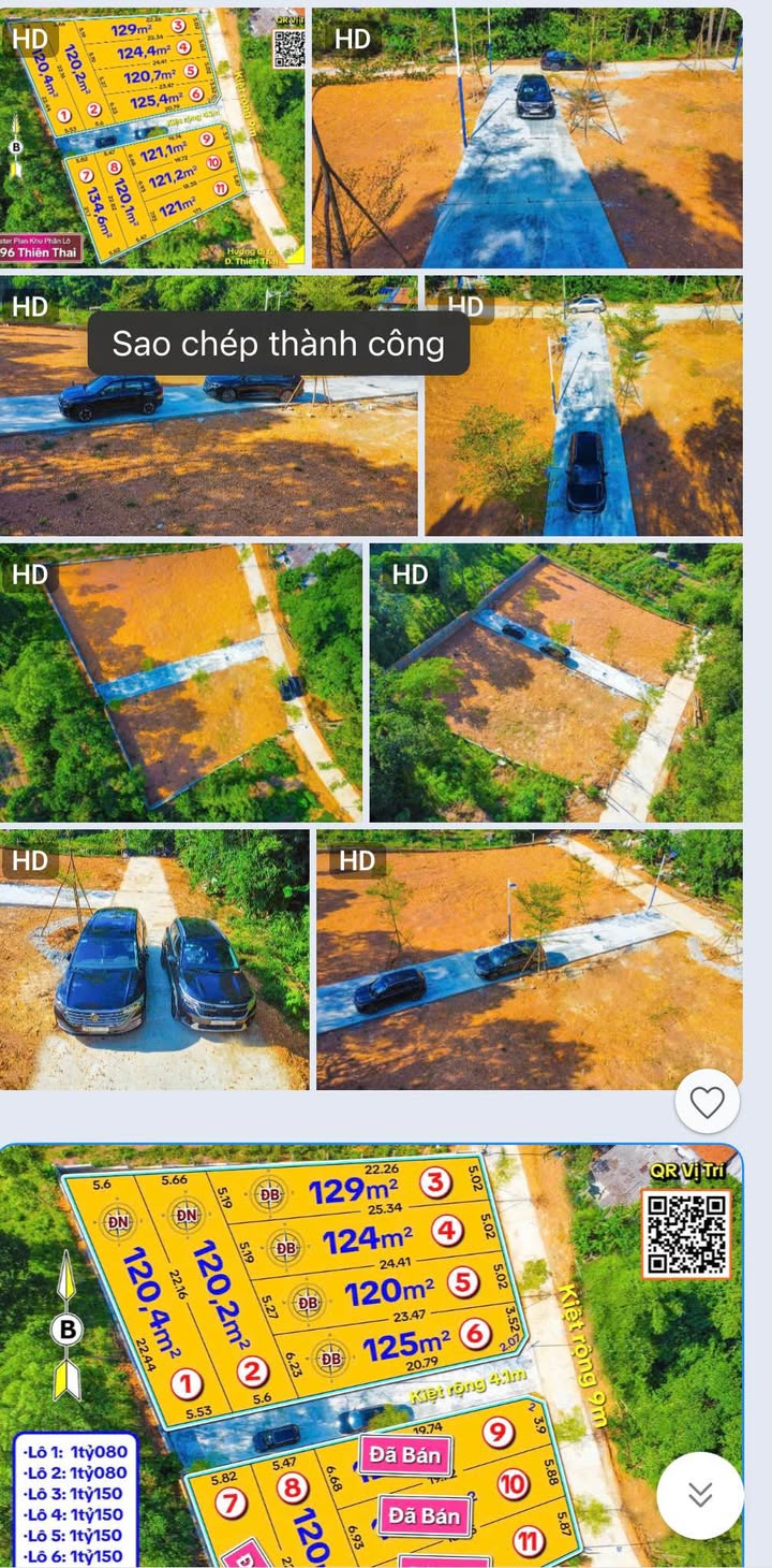 Đất nền khu dân cư An Tây, Huế 120m² giá 1.08 tỷ - Đường ô tô tránh nhau, sổ đỏ chính chủ!