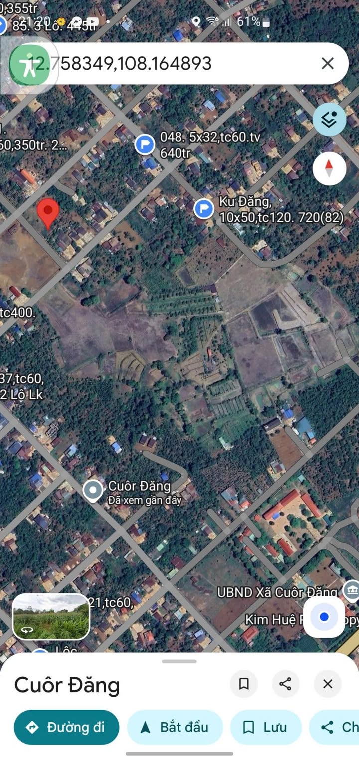 Đất nền Cư M'gar Đắk Lắk 125m² chỉ 600 triệu - Cơ hội đầu tư hấp dẫn!