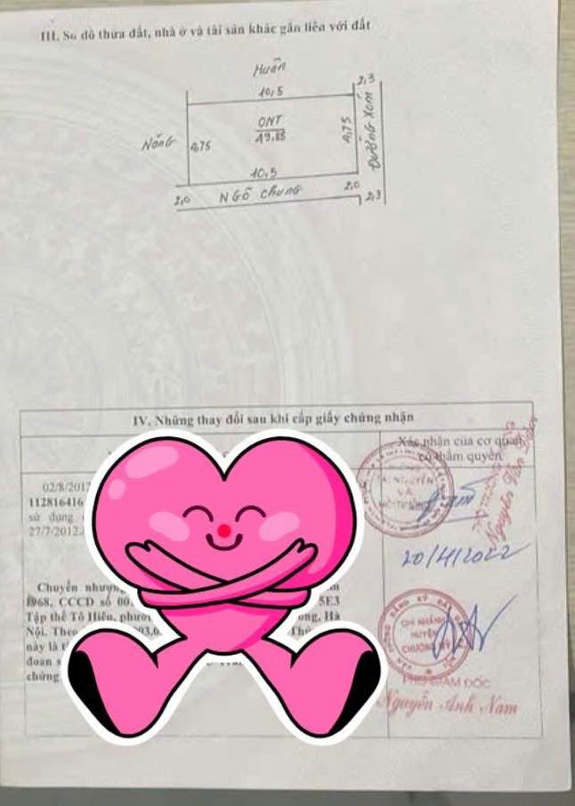 Lô đất Phụng Châu, Chương Mỹ 50m² giá 4 tỷ - Vị trí đẹp, giao thông thuận tiện!