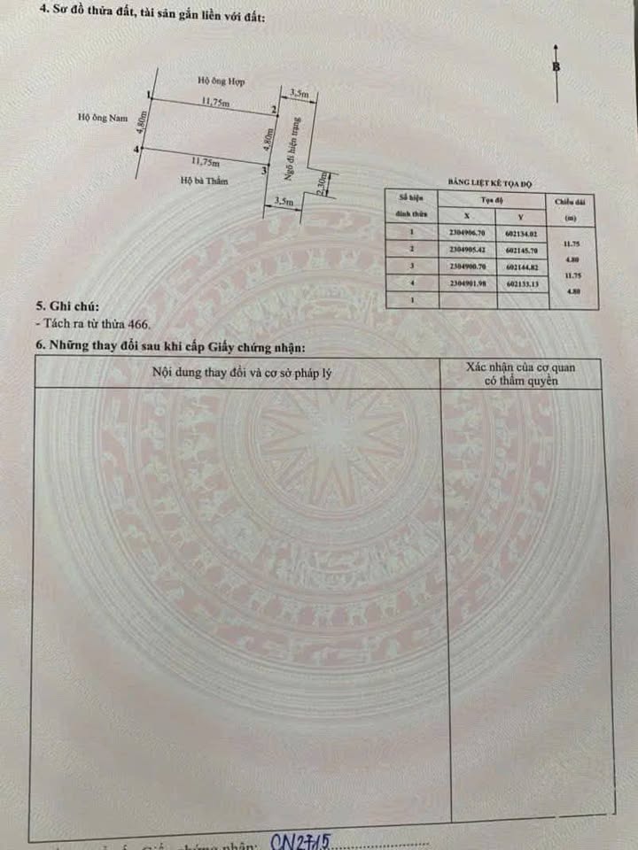 Đất nền Đằng Hải Hải Phòng 56m² giá 2.712 tỷ - Mặt ngõ thông ô tô vào tận nơi!