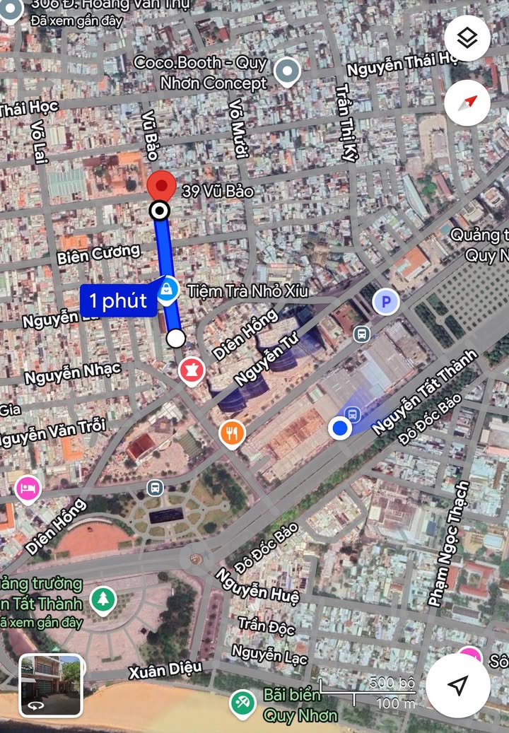 FrontHouse mặt tiền Vũ Bão, Quy Nhơn 95m² giá 11 tỷ - Kinh doanh sầm uất gần biển!