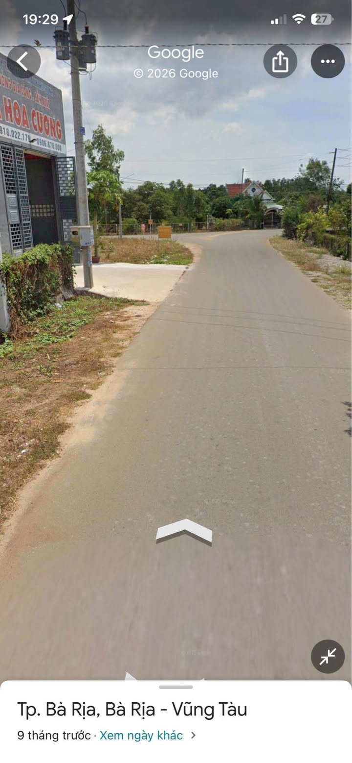 Đất 2 mặt tiền Hòa Long, TP. Bà Rịa 500m² giá 2.65 tỷ - Đầu tư sinh lời cao!