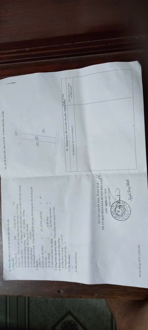 Lô đất 10x65m mặt đường Nguyễn Văn Cừ, xã Bảo Lâm chỉ 2 tỷ - Đầu tư sinh lời hiệu quả!