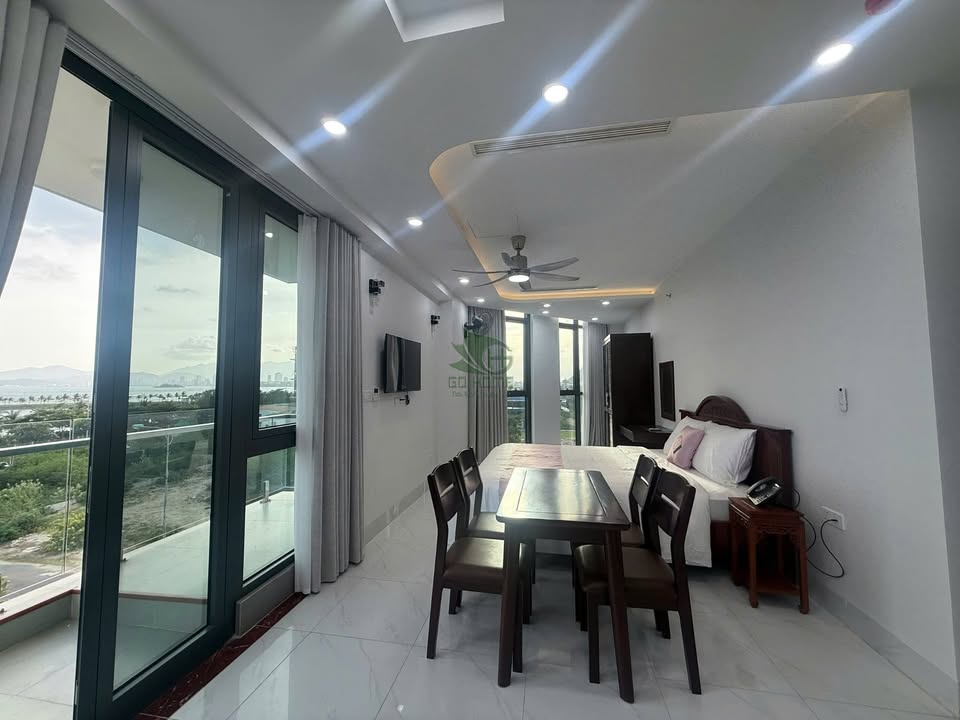 Căn hộ Studio Vĩnh Hòa 40m² giá 12 triệu - Ban công view biển cực đẹp!