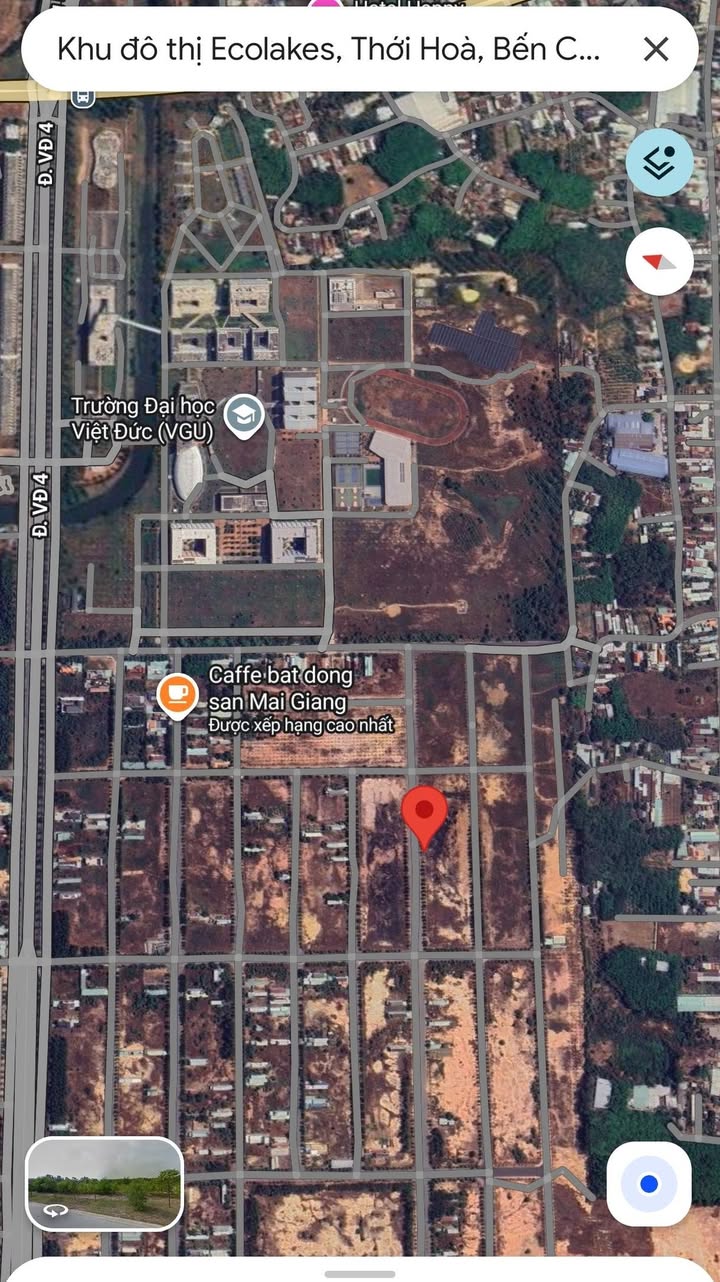 Đất thổ cư mặt tiền đường NA5, phường Thuận Giao, Bình Dương 150m² - Gần Đại học Quốc tế Việt Đức!