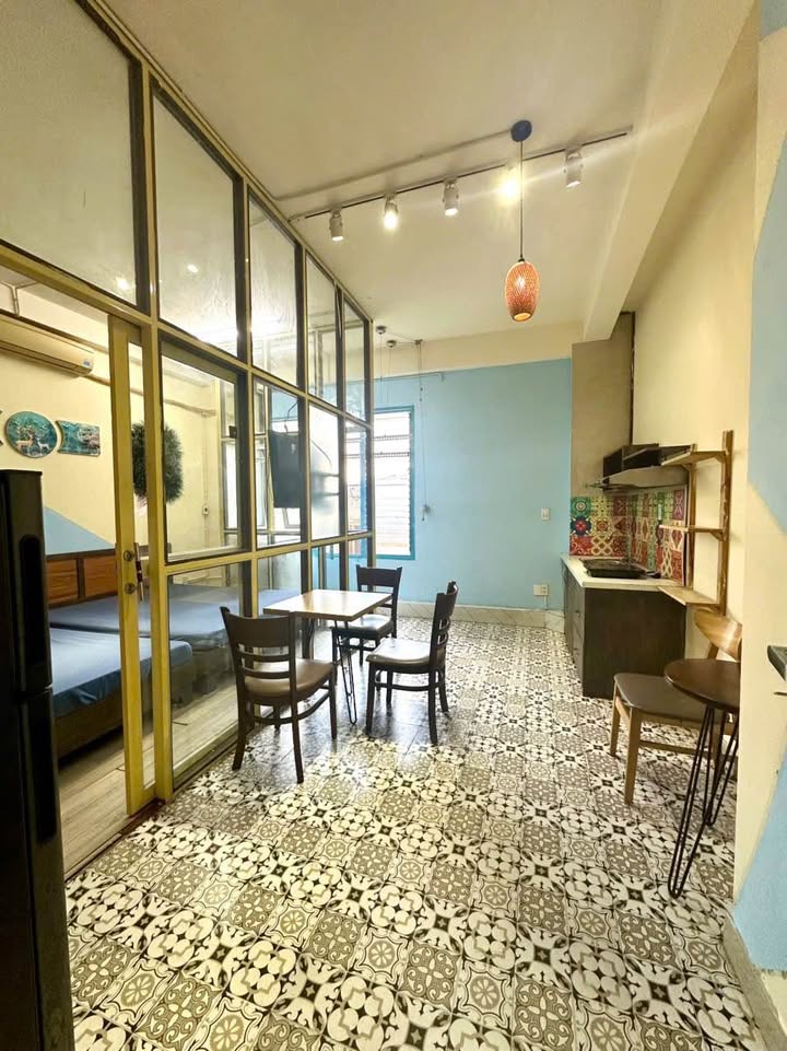 Căn hộ Studio Thái Thị Bôi, Thanh Khê 2 giường giá 4.3 triệu - Full nội thất, thoáng mát!