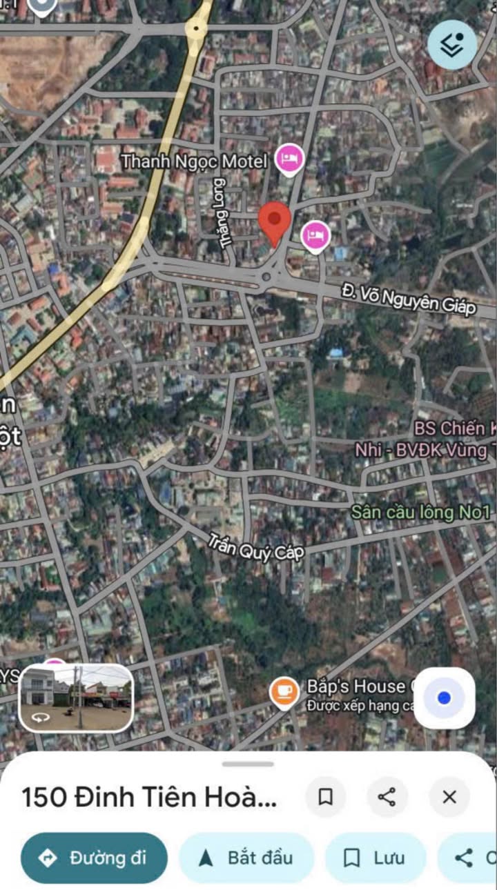 Đất mặt tiền Đinh Tiên Hoàng, Buôn Ma Thuột 85m² giá 9.9 tỷ - Vị trí đẹp, pháp lý rõ ràng!