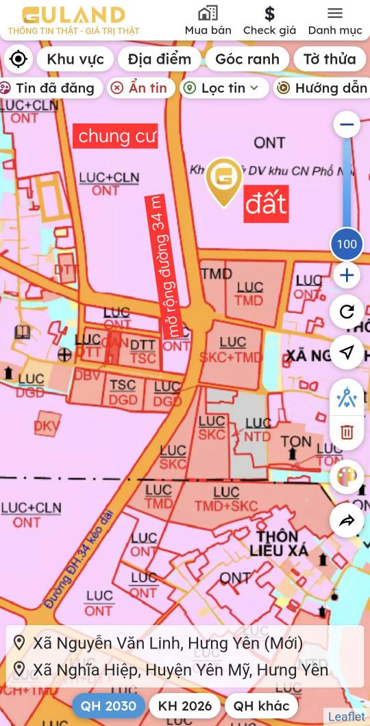 Đất ở đô thị Phố Nối House Nghĩa Hiệp Yên Mỹ 60m² giá 3.2 tỷ - Khu dân cư văn minh, sát khu công nghiệp!