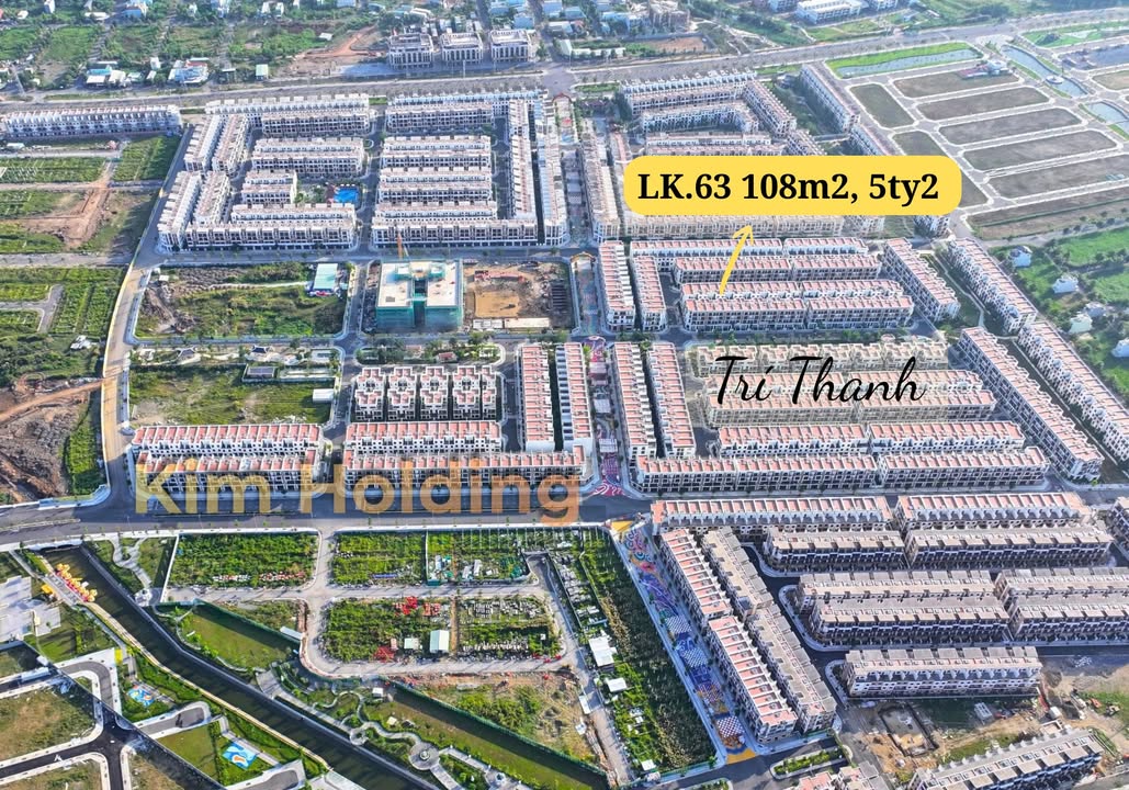 Nhà phố T&T City Millennia Long An 108m² giá 5.2 tỷ - Vị trí đáng sống!