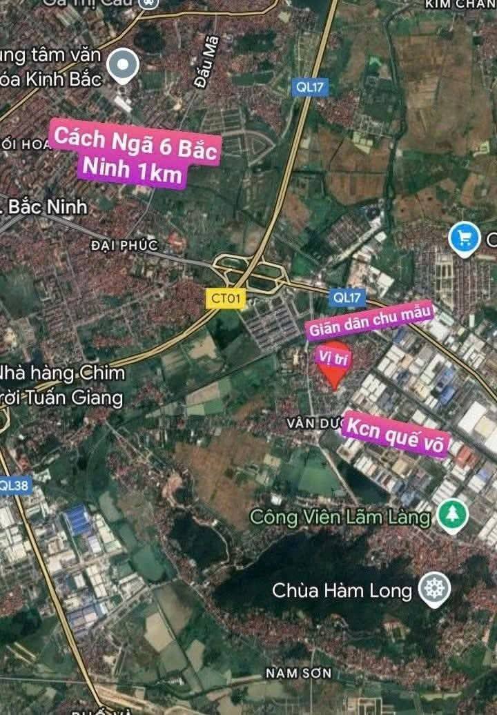 Đất nền Từ Sơn 102m² giá 5 tỷ - Đầu tư sinh lời ngay lập tức!