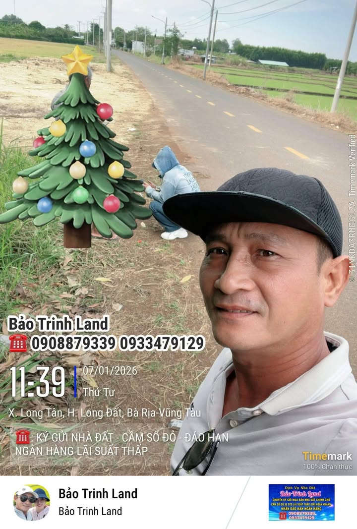 Đất nền Long Tân 175m² giá 750 triệu - Đầu tư sinh lời nhanh chóng!