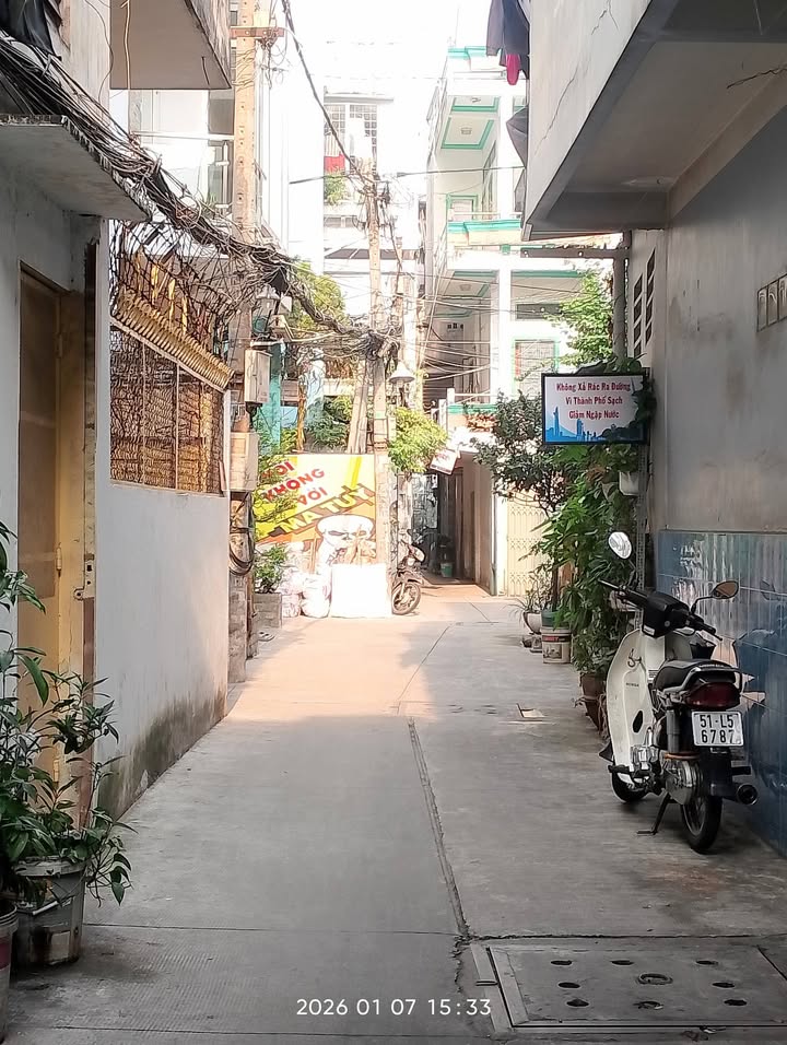 Nhà phố quận 10, đường Điện Biên Phủ 59m² giá 7.8 tỷ - Hẻm thông tứ tung, vị trí hiếm có!