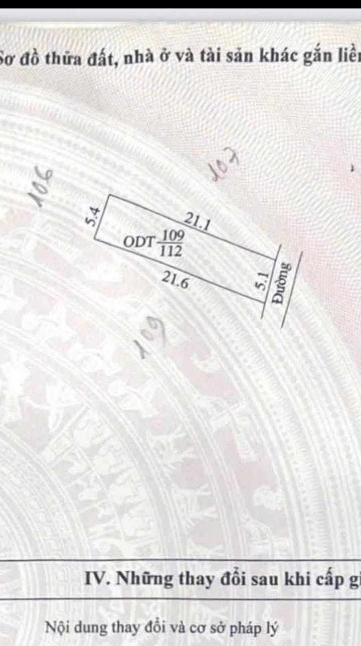 Đất nền thôn Ngọc Quỳnh, Hưng Yên 112m² - Đầu tư sinh lời ngay!