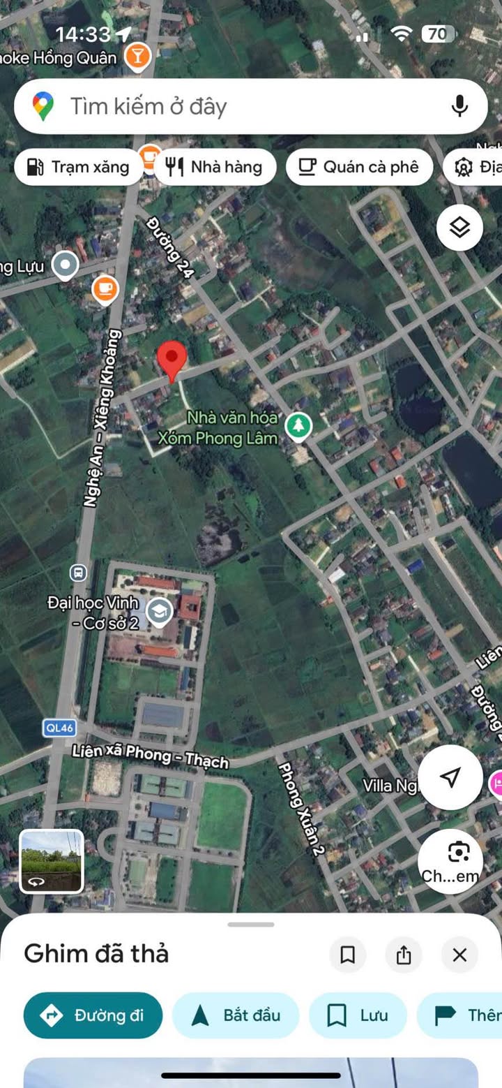 Đất lối 2 Quốc lộ 46, Nghi Phòng 70m² giá 1 tỷ - Đầu tư sinh lời ngay!