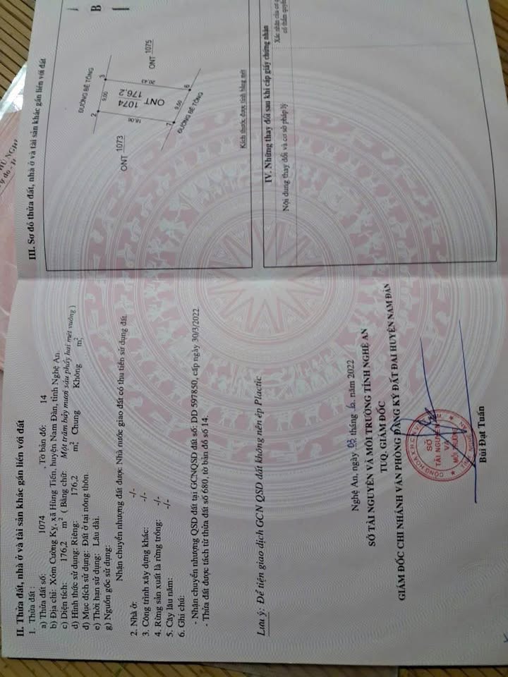 Đất Kim Liên, Nam Đàn 176m² giá 1.3 tỷ - Mặt tiền đắc địa, đầu tư lý tưởng!