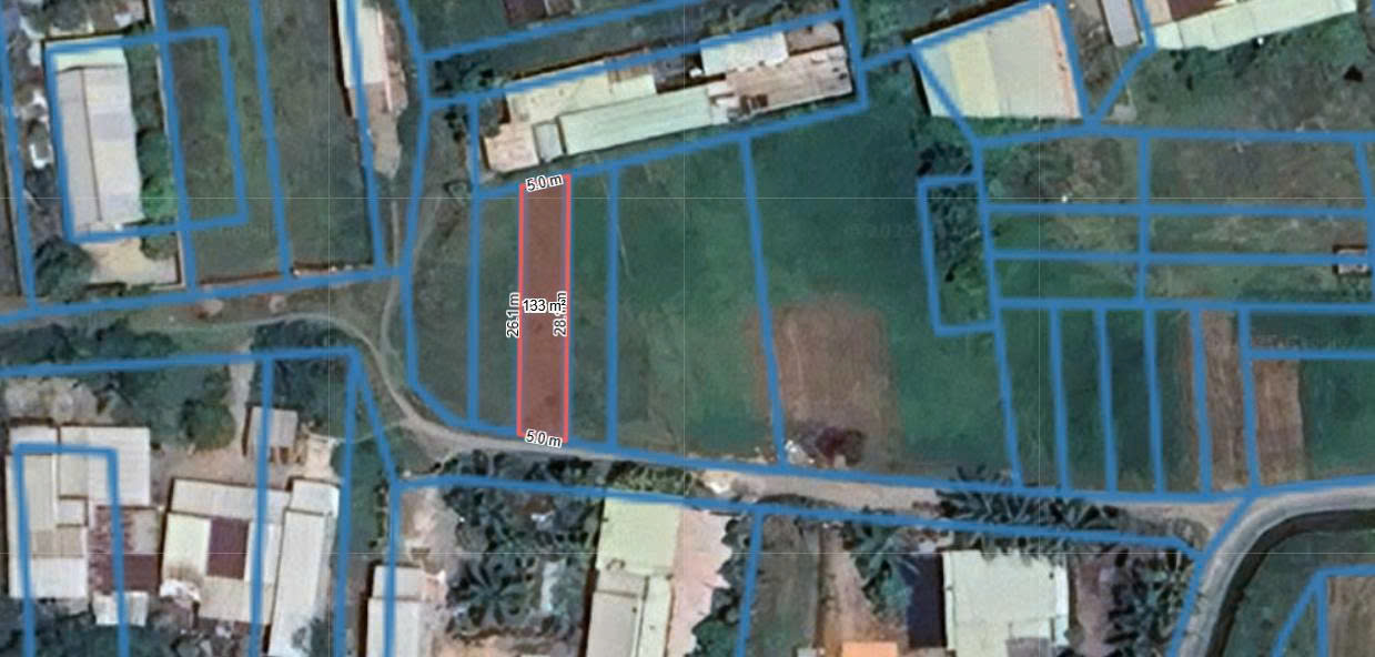 Đất thổ cư 133m² tại Xã Mỹ Hạnh, Đức Hòa chỉ 1.25 tỷ - Đầu tư sinh lời!