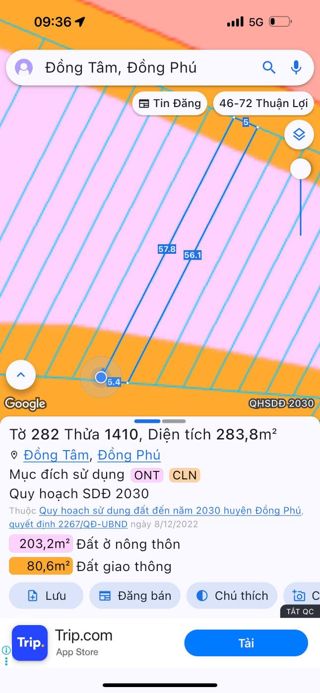 Đất nền Tân Phước, Đồng Phú 275m² chỉ 700 triệu - Sổ đỏ chính chủ, vị trí đẹp!