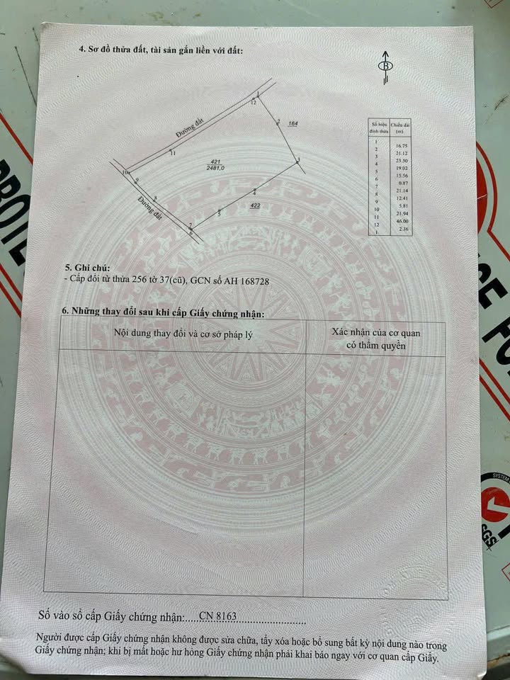 Đất nền Thôn 8 Lộc An 2800m² giá 3.1 tỷ - Sổ hồng chính chủ, mặt tiền 2 đường