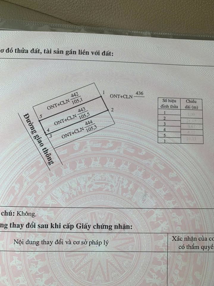 Đất cổng KCN Phú Gia - Phú Nham 105m² giá 500 triệu - Cơ hội đầu tư hiếm có!