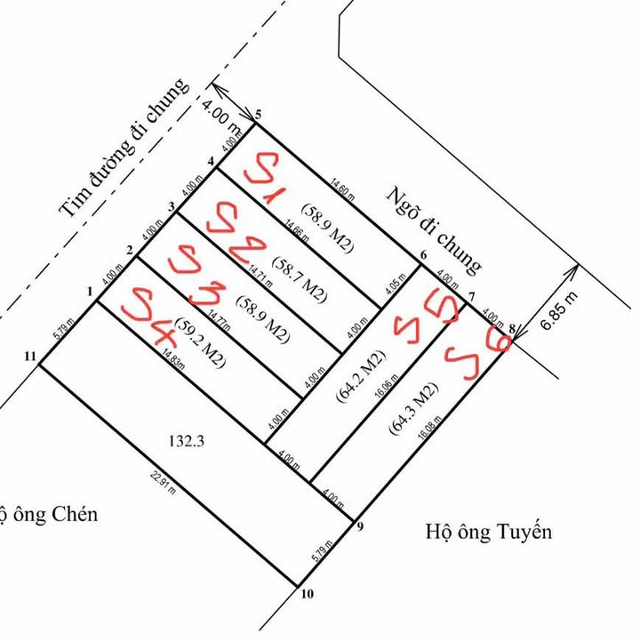 Đất phân lô mặt đường Tràng Cát, Hải An 61m², giá chỉ từ 2.25 tỷ!