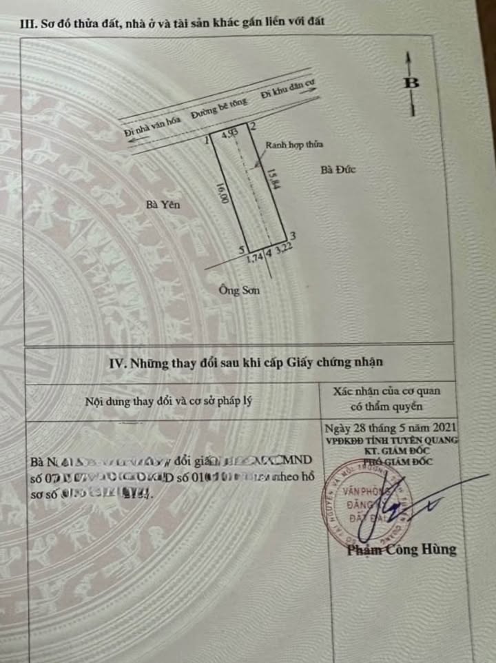 Đất thổ cư Tổ 9, phường Ỷ La, 77.95m² giá 2.2 tỷ - Gần bệnh viện Hoàng Việt, tiện lợi di chuyển!