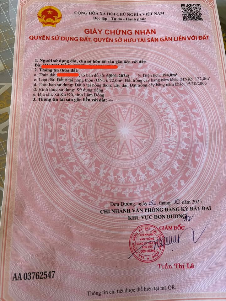 Nhà cấp 4 Thôn Nam Hiệp 1, xã Ka Đô 200m² giá 800 triệu - Dọn vào ở ngay!