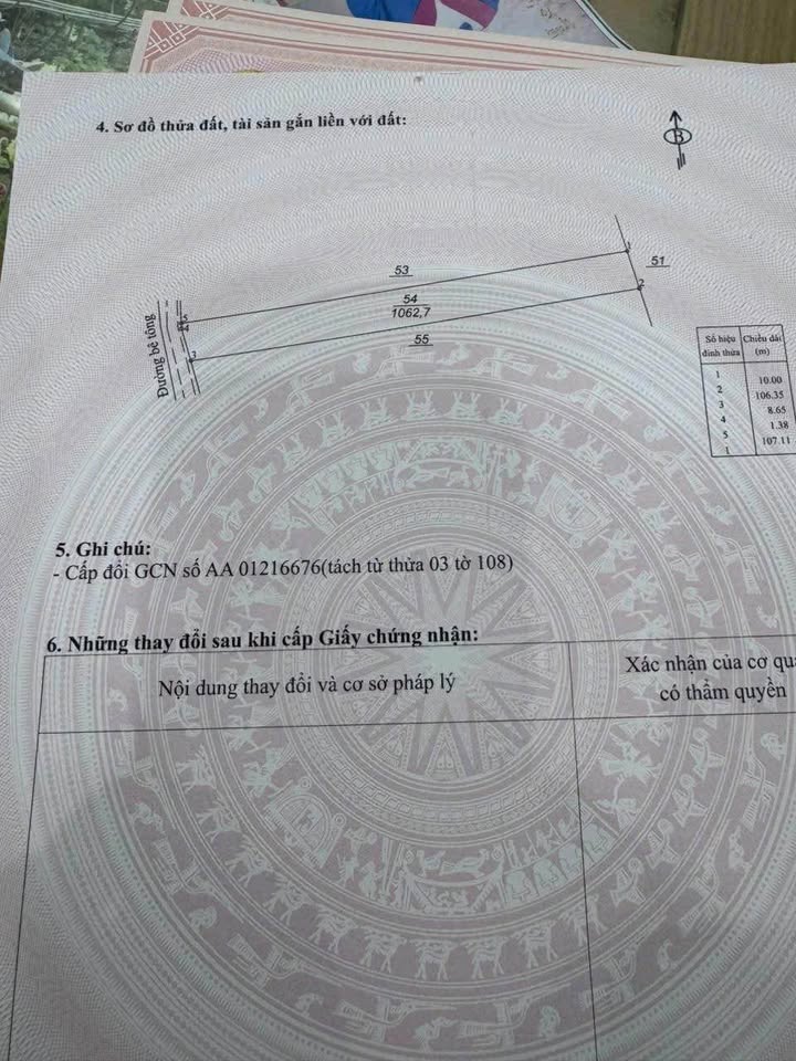Đất thổ cư Lộc Đức Bảo Lâm 11360m² giá 800 triệu - Vị trí thuận lợi, đầu tư sinh lời!