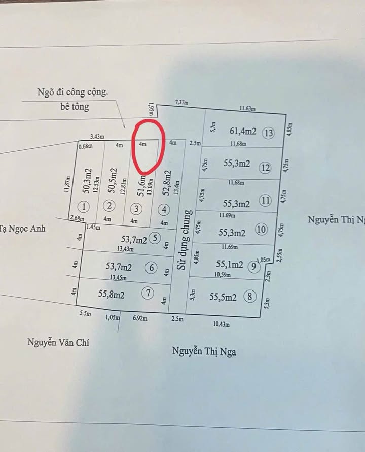 Lô đất 55m² tại Tiên Nông, Hồng An - Vị trí trung tâm tiện ích chỉ 500m!