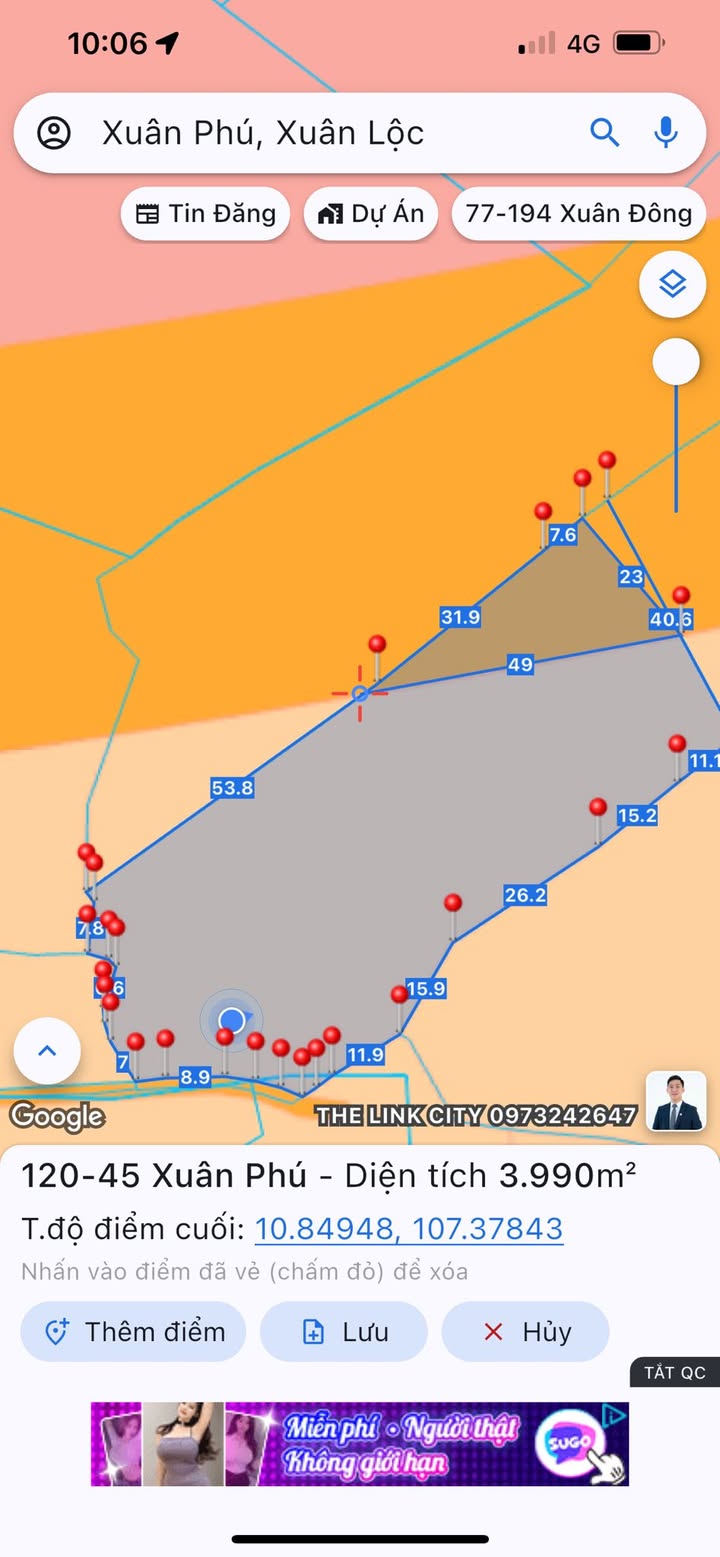 Đất nền xã Long Minh, Xuân Lộc 4050m² - Tiềm năng đầu tư lớn!