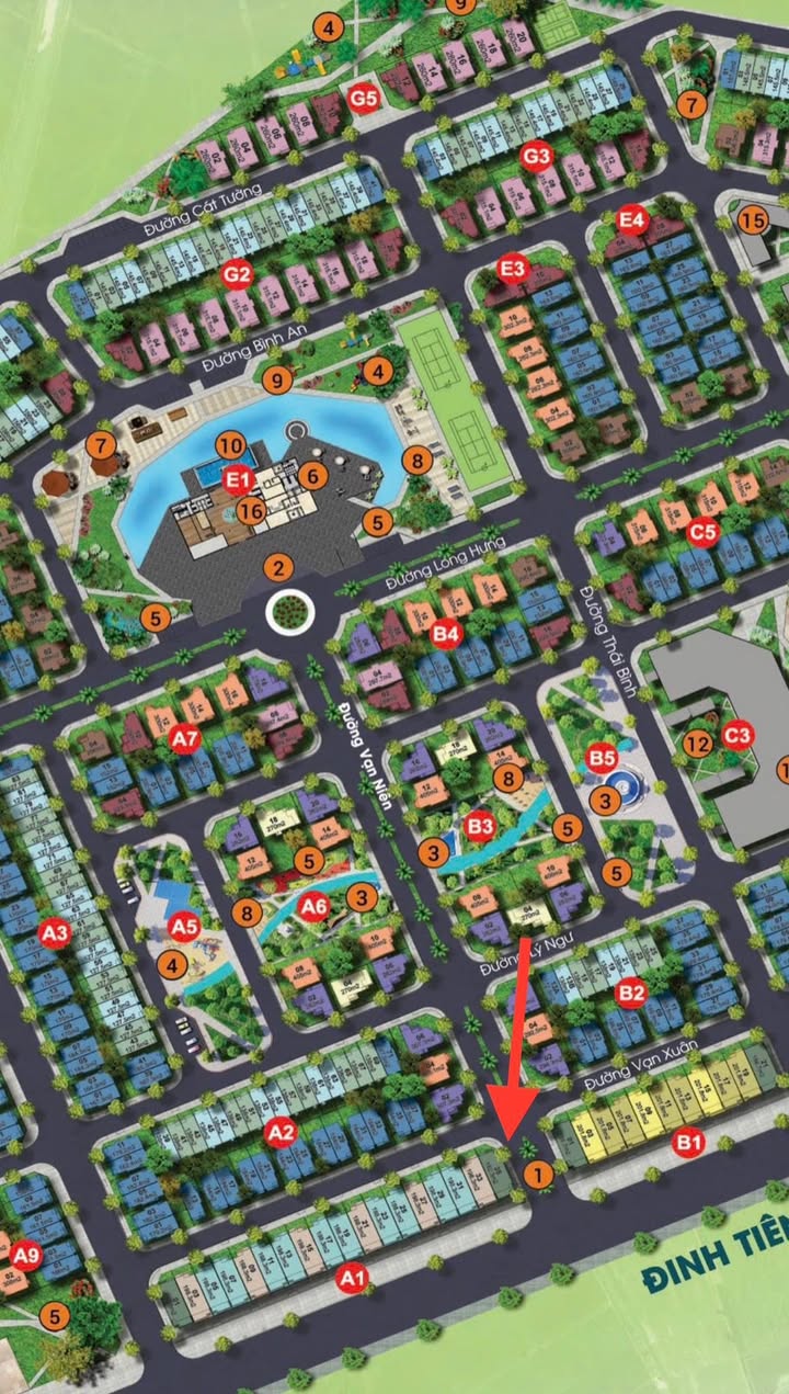 Shophouse Đinh Tiên Hoàng Vĩnh Yên 182m² - Góc 3 mặt tiền, giá thỏa thuận hấp dẫn!