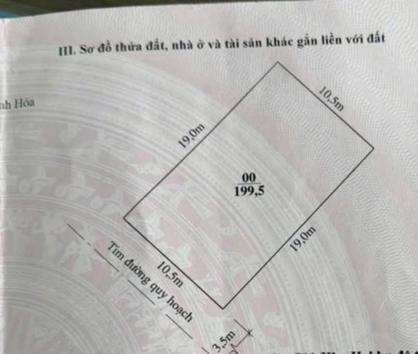 Đất biệt thự Đông Hương, TP Thanh Hóa 199,5m² giá 1,1 tỷ - Cơ hội đầu tư tuyệt vời!