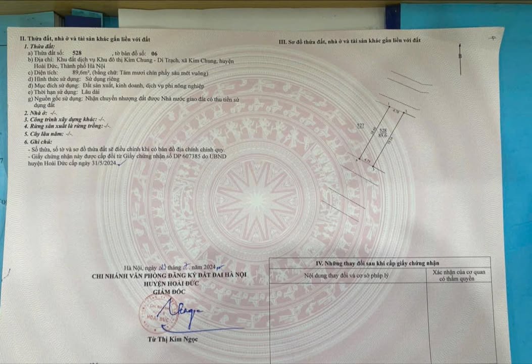 Đất dự án Thăng Long 9 Hoài Đức 89,6m² giá 1,4 tỷ - Cơ hội đầu tư tuyệt vời!