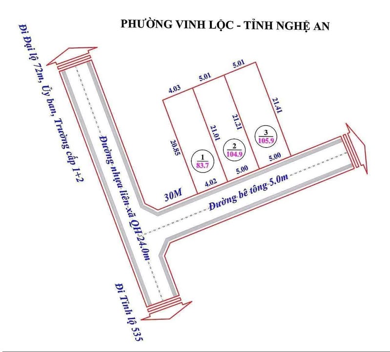 Đất Nền Nghi Phong 105.9m² giá 2 tỷ - Đầu tư sinh lời tuyệt vời!