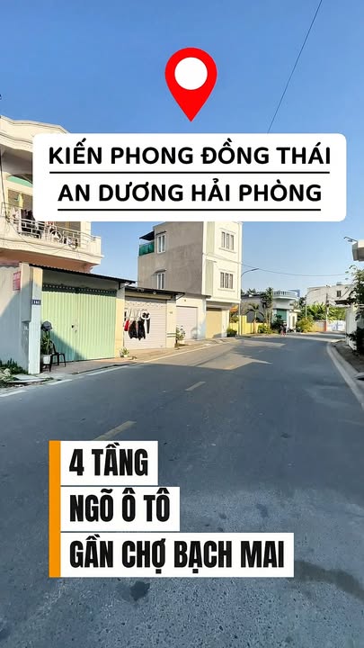 Nhà 4 tầng Đồng Thái An Dương 55m² giá 3.5 tỷ - Thiết kế hiện đại, ô tô vào tận cửa!