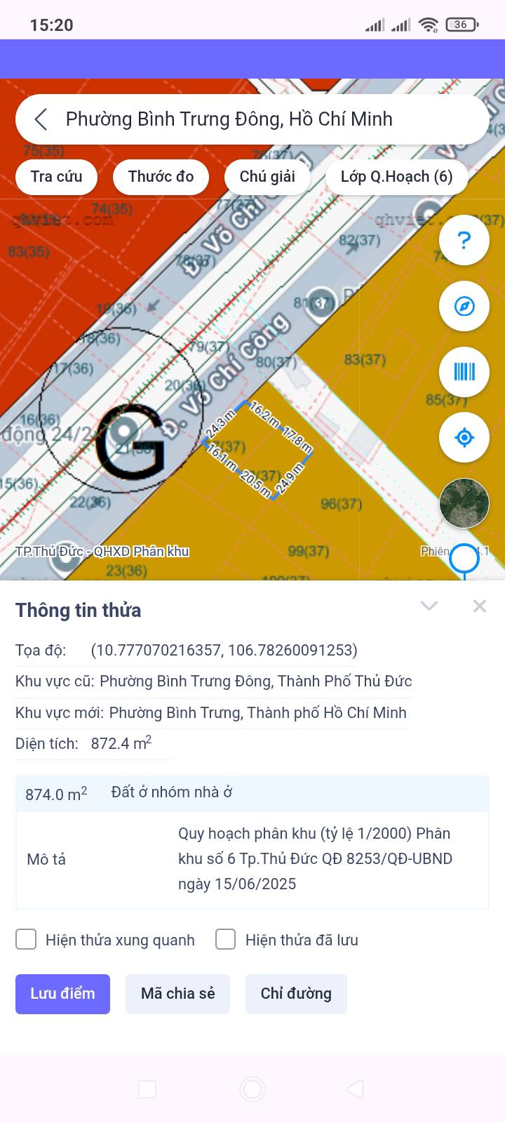 Đất mặt tiền Võ Chí Công, Bình Trưng Đông, Quận 2 - 872m² giá 56 tỷ - Cơ hội đầu tư hiếm có!