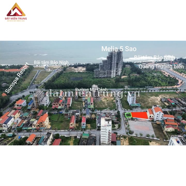 Lô đất 2 mặt tiền Bùi Quốc Khái, Bảo Ninh 421m² - Cơ hội đầu tư hấp dẫn!