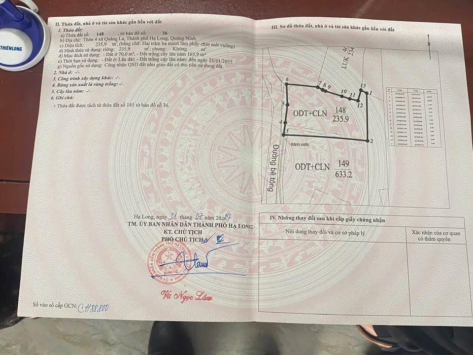 Đất nền Quảng La Hạ Long 235m² giá chỉ 400 triệu - Đầu tư sinh lời ngay!