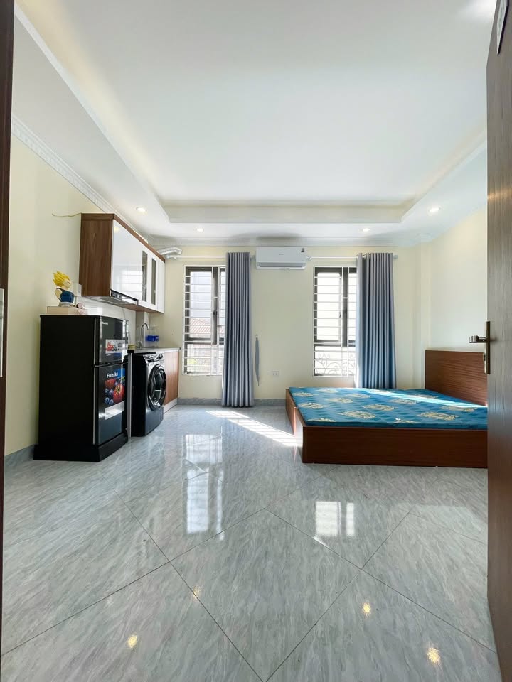 Căn hộ CCMN cho thuê tại Minh Khai 25m² giá 4.8 triệu - Nội thất cao cấp, tiện nghi đầy đủ!