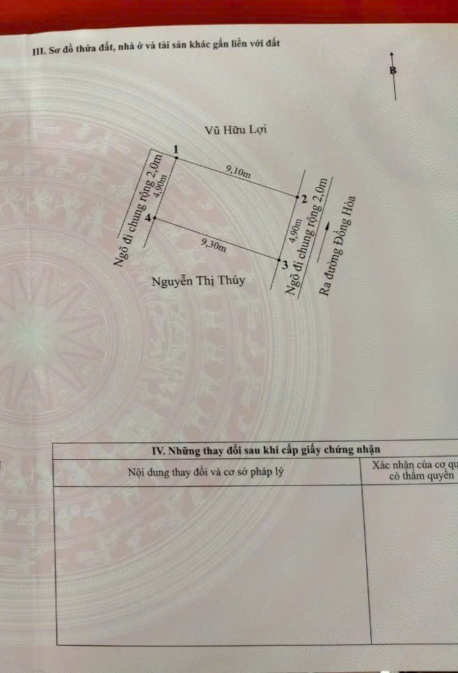 Đất nền Đồng Hòa Kiến An 45m² giá 1.78 tỷ - Vị trí đắc địa, 2 mặt thoáng!