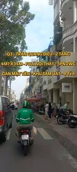 Nhà phố Trần Quang Diệu, Quận 3, 66m² giá 8.9 tỷ - Kinh doanh sầm uất!