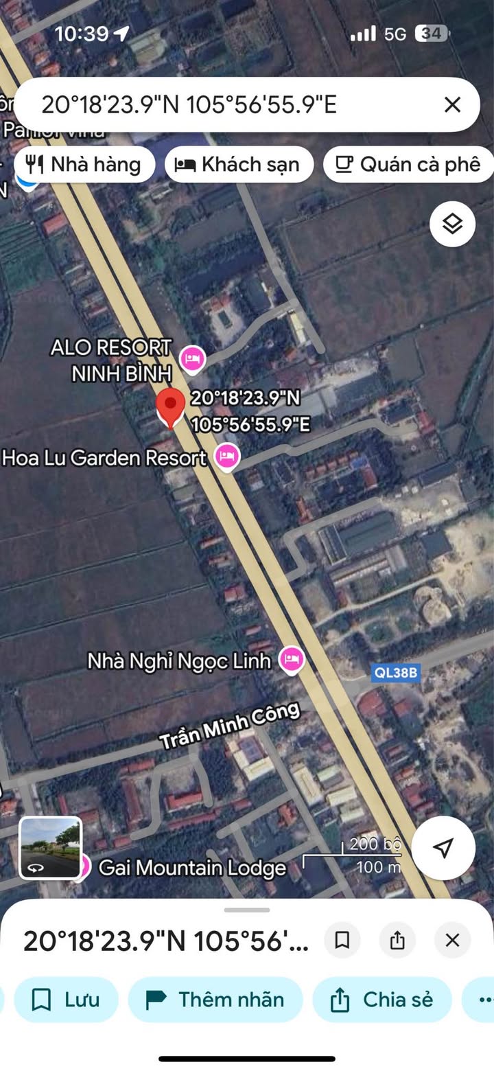 Đất nền mặt Quốc lộ 1A, Thiên Tôn, Hoa Lư 80m² giá 4 tỷ - Cơ hội đầu tư hấp dẫn!