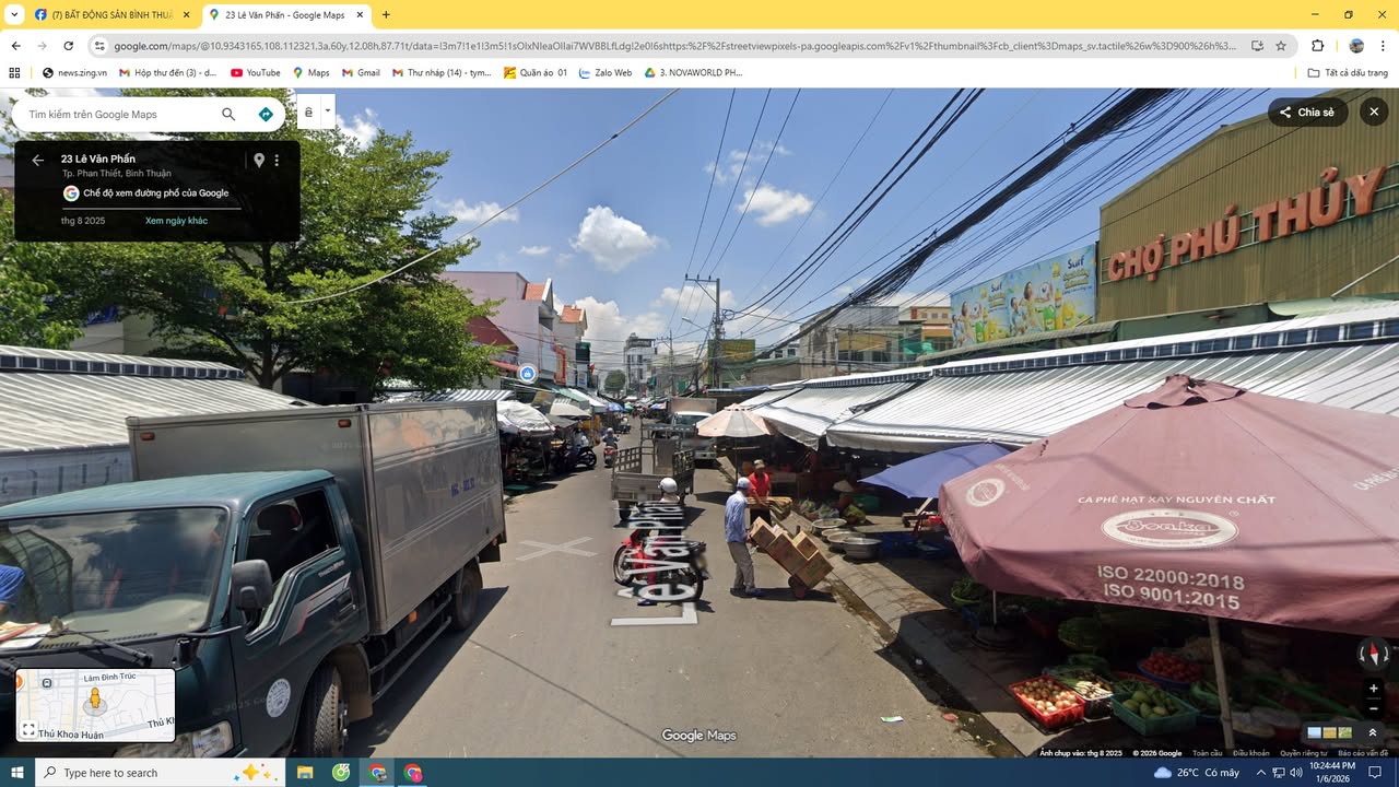 FrontHouse 150m² đường Lâm Đình Trúc, Phú Thủy - Căn góc 2 mặt tiền sầm uất!