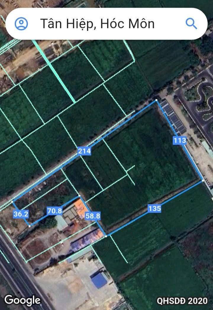 Đất nền 2 mặt tiền Quốc lộ 22, xã Tân Hiệp, 16,350m² giá 163.5 tỷ - Cơ hội đầu tư tuyệt vời!