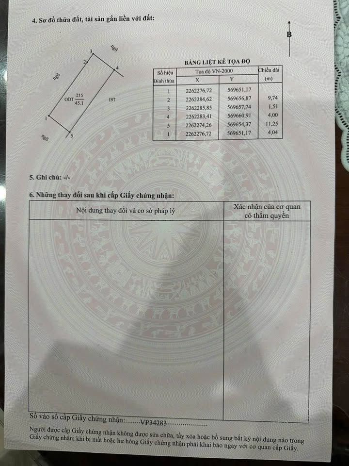 Đất nền Lộc Vượng, Nam Định 45m² giá 1.55 tỷ - Cơ hội đầu tư hiếm có!