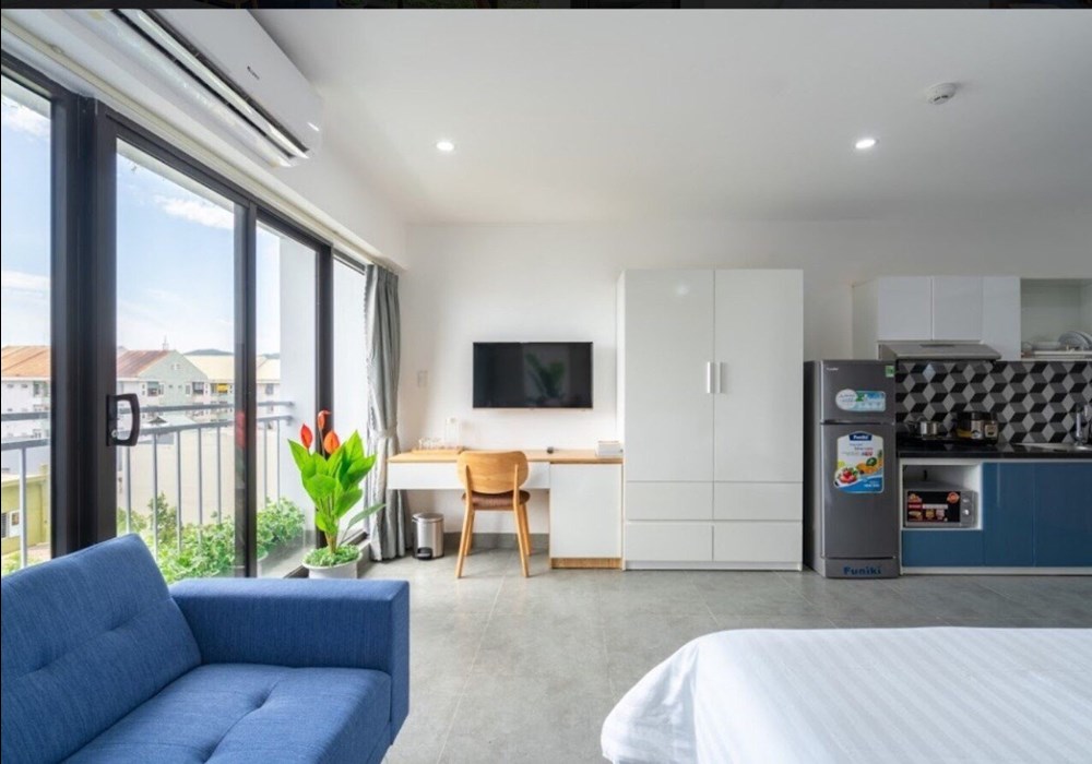 Cho thuê căn hộ dịch vụ studio Đinh Đạt 40m² giá 7.5 triệu - Vào ở ngay!