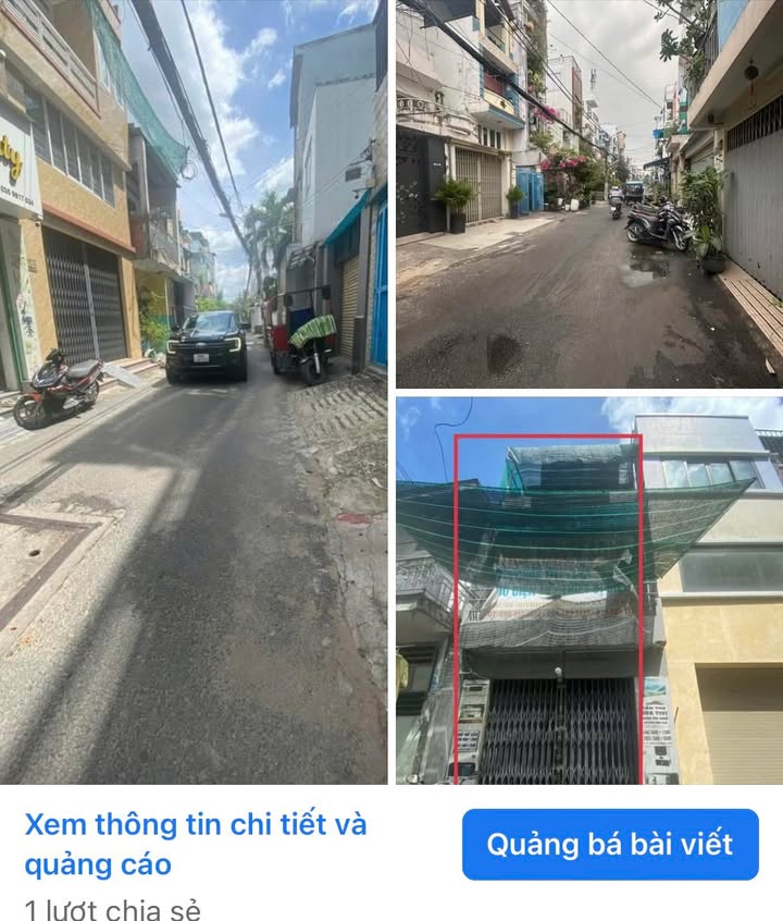 Nhà phố mặt tiền hẻm Phan Văn Trị Gò Vấp 35m² giá 5.6 tỷ - Đầu tư sinh lời ngay!